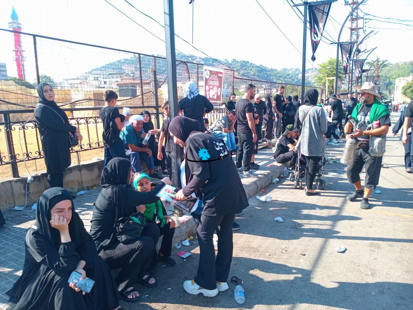 إحياء ذكرى عاشوراء في النبطية... تطبير وعدم تمثيل واقعة مصرع الإمام الحسين كما جرت العادة كل عام (صور)